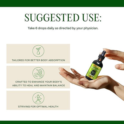 Go Nutrients Iodine Edge – Organic Nascent Iodine Liquid Supplement for Thyroid Support, Energy, Immune & Cognitive Health – High Absorption Drops - Natural Tincture for Women & Men – 1 oz
