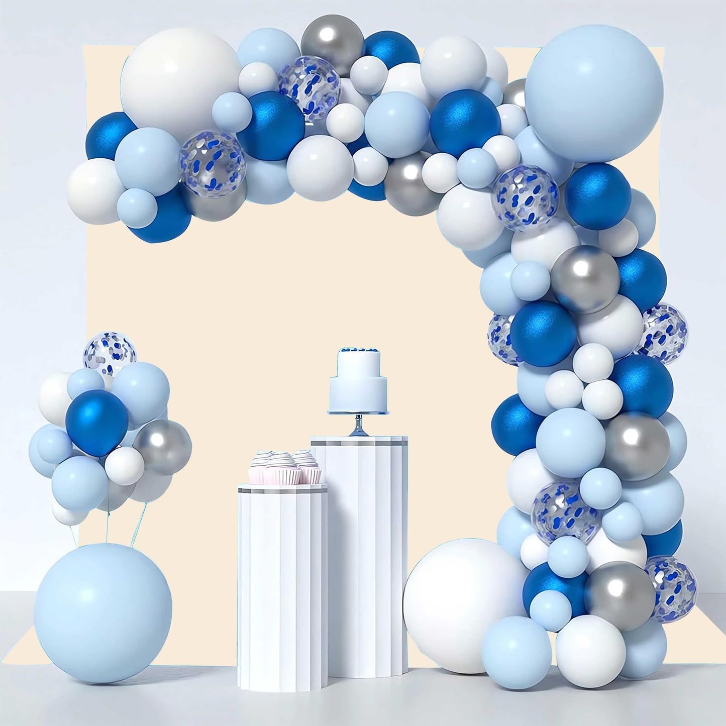 Cream Photography Backdrop for Photoshoot, Photo Backdrop Curtain, Perfect Cream Backdrops for Party Portrait Photoshoots Video Studio 10FTx10FT