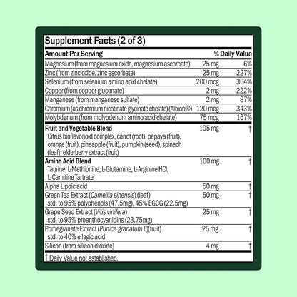 Multivitamin for Men with Zinc, Vitamin D, B12, K2 & Calcium | Supports Immunity, Heart Health, Muscle Building & Overall Wellness | Daily Supplement for Men | Allergen-Free | 60 Tablets