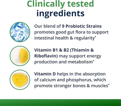 Metagenics UltraFlora Complete Probiotic - Gut Health Supplement - Supports Metabolism, Skin, Energy & Immune Health* - 36 Billion CFU - Non-GMO & Gluten-Free - 30 Capsules