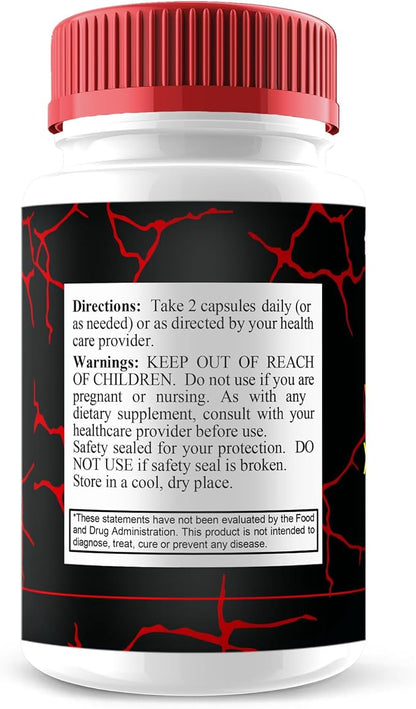 (2 Pack) Vitruz Grow Supplement VitruzGrow Max Support Capsules, Vitrus Grow Maximum Strength Advanced Support Multivitamin Formula Overall Health & Wellness, VitrusGrow Supplement (120 Capsules)