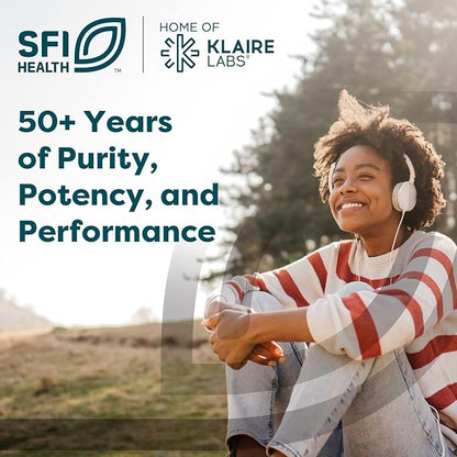 Klaire Labs SFI Health Spectrafiber - Hypoallergenic 9 Soluble Fiber Blend with Apple Pectin & Glucomannan, No Psyllium & Gluten-Free (120 Capsules)