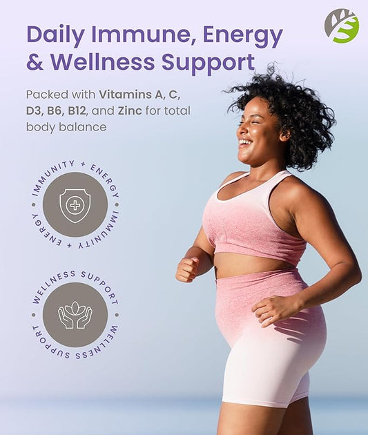 BariSlim Advanced Bariatric Multivitamin Gummies - Specially Formulated Bariatric Vitamins for Patients After Weight Loss Surgery - Supports Energy & Immune Health | Mixed Berry (90 Vegan Gummies)