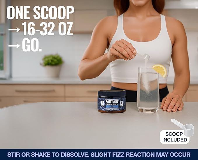 Unflavored Electrolytes | High Sodium, Potassium, Magnesium | Clean Hydration - No Sugar, Stevia, Citric Acid or Maltodextrin | Bulk Raw Electrolyte Powder 90 Servings | HSA FSA | Made in USA