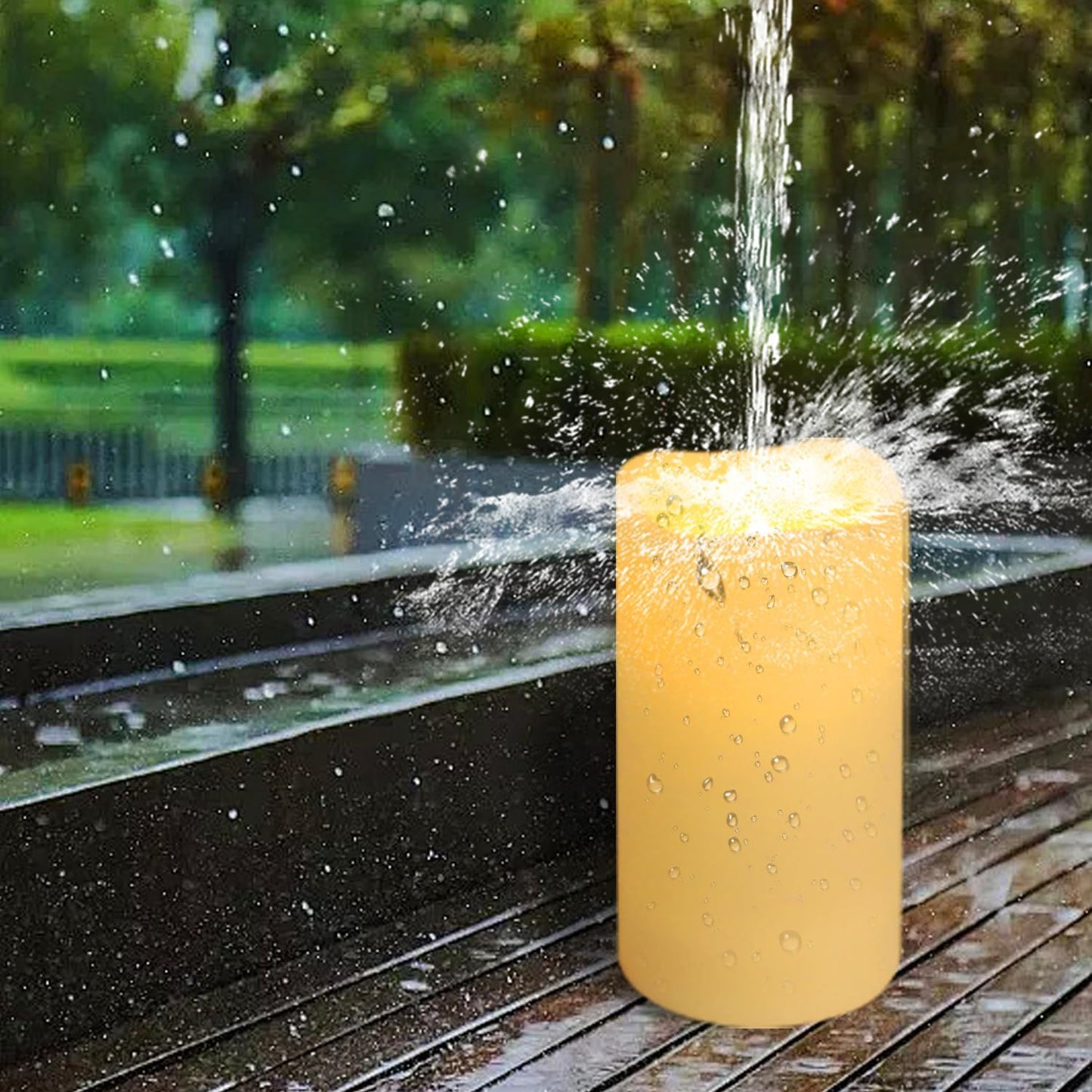 48 Packs Flameless Led Candles, Battery Candles,Simulate Flame,Waterproof Outdoor Indoor Candles with10-Key Remotes and Cycling 24 Hours Timer for Wedding, Table, Festival,Home Decoration…