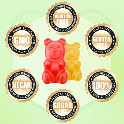 softbear Calcium Magnesium Zinc Gummies for Women, Calcium Magnesium Supplement Chewable Calcium 600 mg with Vitamin D3 for Bone Strength Vegan Mixed Fruit Flavor 60 Gummies