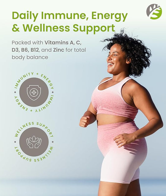 BariSlim Advanced Bariatric Multivitamin Gummies - Specially Formulated Bariatric Vitamins for Patients After Weight Loss Surgery - Supports Energy & Immune Health | Kiwi (90 Vegan Gummies)