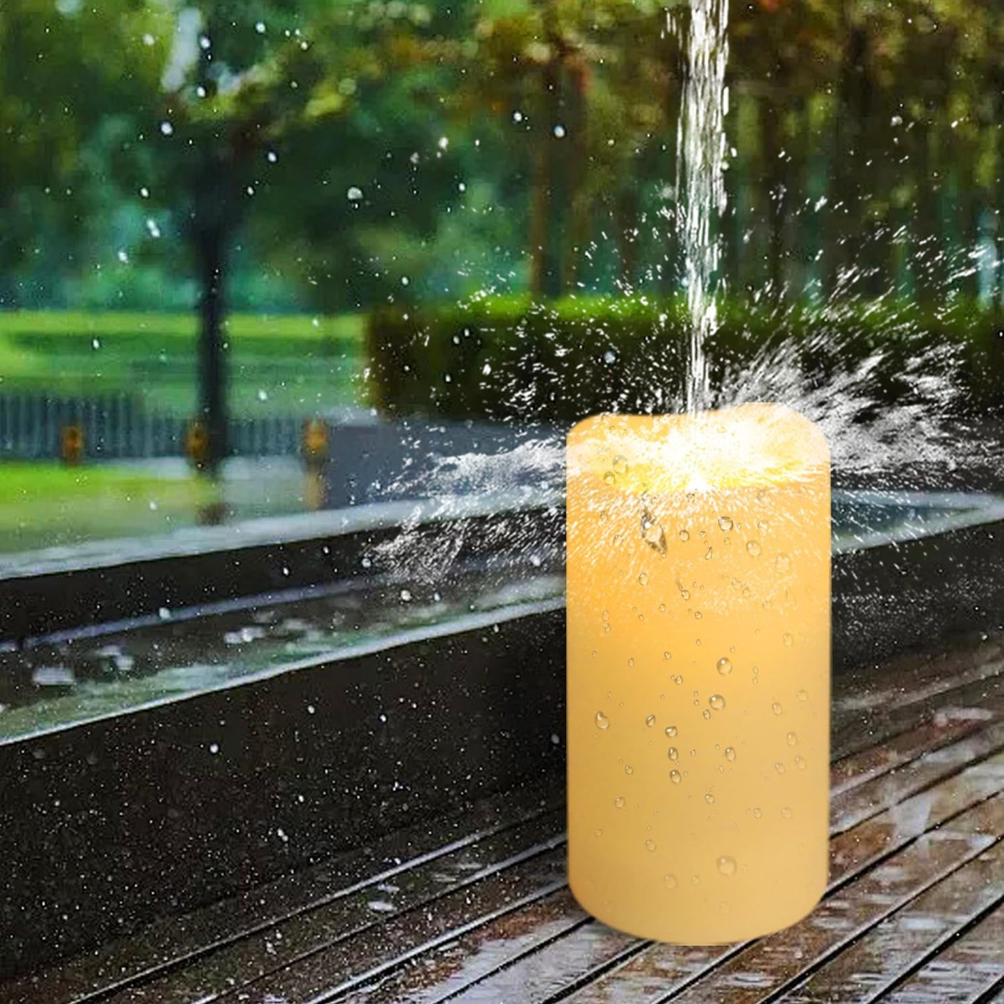 60 Packs Flameless Led Candles, Battery Candles,Simulate Flame,Waterproof Outdoor Indoor Candles