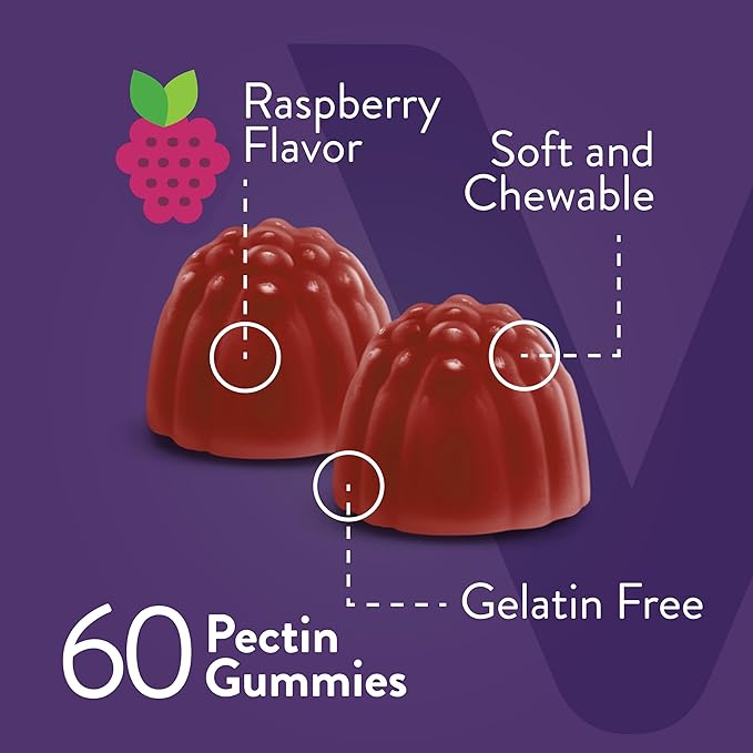 Viteey Womens Multivitamin Gummies - Immune Support - 12 in 1 Essential Vitamins & Minerals - Vitamin A, C, D3, E, B6, B12, Folic Acid, Biotin, Calcium, Zinc & More - Vegetarian - Raspberry Flavored