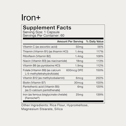 Momentous The Women's Three Bundle - Iron+, Calcium, & Vitamin D3 (2000 IU) - 3 Critical Nutrients for All Women in 1 Daily Supplement System - NSF Certified for Sport - Gluten Free - 60 Servings