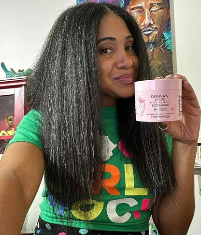 Donna's Recipe by Tabitha Brown | Vegan Strawberry Biotin Hair, Skin & Nails Gummies – 10,000 mcg Biotin, Clean, Non-GMO, Gluten-Free, 60 Gummies