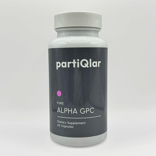Alpha GPC Supplement Bio-Available Pure Form of Choline - Easily Absorbed by The Body - 300mg 60 Capsules - Made in The USA