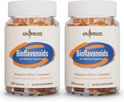 Flavonoid Supplement Gummies 3000mg – Bioflavonoid Complex with Hesperidin, Quercetin, Lemon Bioflavonoids & Vitamin C – 120 Gummies