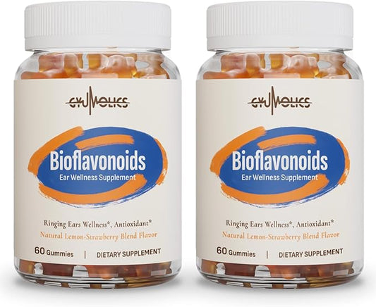 Flavonoid Supplement Gummies 3000mg – Bioflavonoid Complex with Hesperidin, Quercetin, Lemon Bioflavonoids & Vitamin C – 120 Gummies