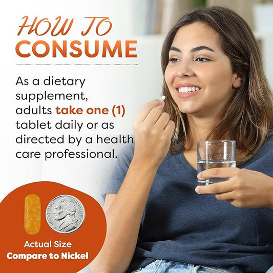Best Naturals Vitamin B Complex with Inositol, PABA 240 Tablets - Made in The USA - Non-GMO & Gluten Free