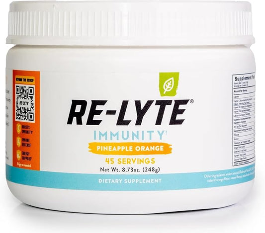 REDMOND Re-Lyte Immunity, Multivitamin Supplement Mix (Pinapple Orange)
