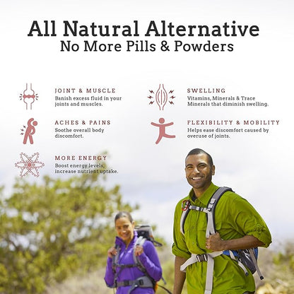 Joint + Muscle Liquid Support - Natural Herbal Blend - For Joint Support, Cartilage, Mobility & Heart Health - Fast-Acting Liquid Supplement - 98% Absorption - Made in the USA - 30-Day Supply
