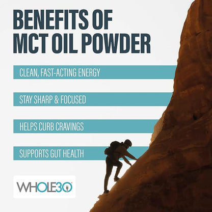 BUBS Naturals MCT Oil Powder - Premium MCT Oil & Keto Coffee Creamer - Vegan & Paleo Friendly - Healthy Coconut Fats + Low Carb - Dairy-Free Energy Source for Shakes, Smoothies & Baking (10.6 oz)