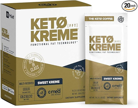 PRÜVIT Keto//Kreme 20 Sachets
