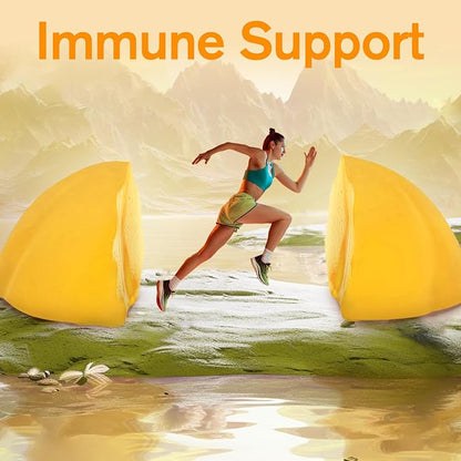 Probiotic Fiber Gummies, Pineapple Flavor, 60 Gummies per Bottle, 2 Bottles