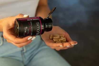 Smarter Raw Whole Food Vitamin C from Berries, Premium Antioxidants, Bioflavonoids & Polyphenols, 60 Vegan Capsules
