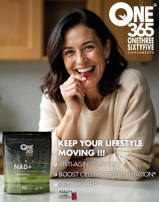 NAD Supplement Nicotinamide Riboside Resveratrol Gummies NAD Plus Booster Supplements for Women and Men Nicotinamide 1500mg Anti Aging Energy Hair Skin Antioxidants Gummy Vitamins