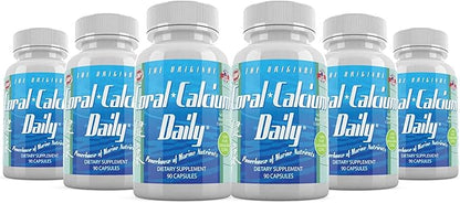Pure Okinawa Coral Calcium - Marine-Grade Supplement with 72 Trace Minerals - 1475mg, 540 Vegetable Capsules (6 Month Supply)