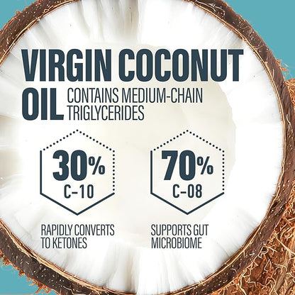 BUBS Naturals MCT Oil Powder Packets - Medium Chain Triglycerides - Keto Vegan & Paleo Friendly - Healthy Coconut Fats + Low Carb - Dairy-Free Energy Source - includes 14 Travel Packets
