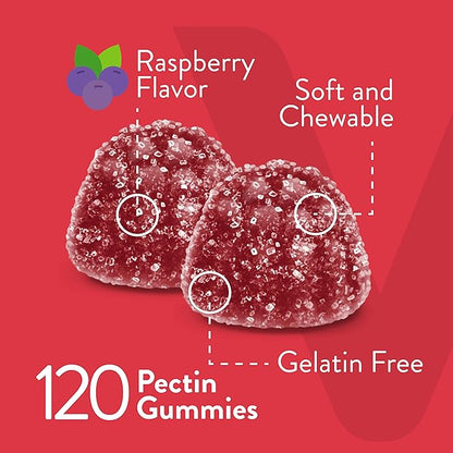 VITEEY Vitamin B12 Gummies for Adults & Teens 1000mcg - Good for Energy, Metabolism, Natural Energy, Immune System Support - Vegan, Gelatin Free, Gluten Free - Tasty Chewable Raspberry Flavored Gummy