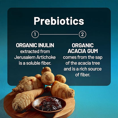 NatureWise Probiotics 70 Billion CFU - 17 Strains + Organic Prebiotics - Immune, Digestive & Gut Health Support for Women & Men - Vegetarian, Gluten-Free, Non-GMO - 60 Capsules[2-Month Supply]