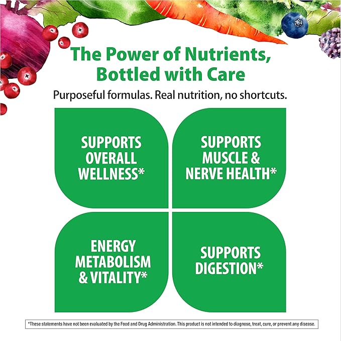 Rainbow Light Mens One Multivitamin, Men's Daily Multivitamin Provides High-Potency Immune Support, With Vitamin C, Vitamin D and Zinc, Vegetarian, 60 Count