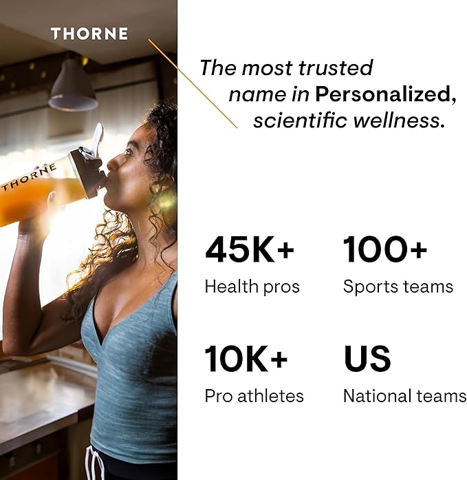 THORNE - Basic Nutrients 2/Day - Comprehensive Daily Multivitamin with Optimal Bioavailability - Vitamin & Mineral Formula - Gluten, Dairy & Soy-Free - 60 Capsules - 30 Servings