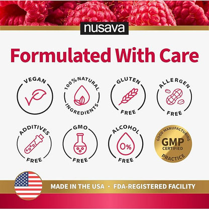 (4 Pack) Vitamin B12 and B6 Liquid Drops, B12 Sublingual Vitamin B Complex - B 12 Vitamin 5000mcg - B12 Methylcobalamin for Energy, Brain, and Heart Support with 27,200 mcg, Raspberry, 80 Servings