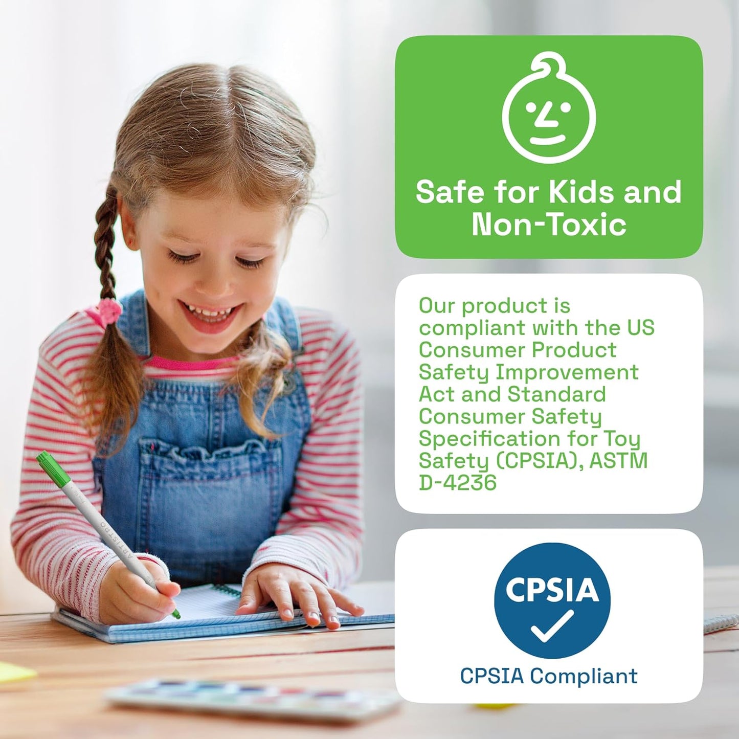 ARTISTRO Vibrant Acrylic Paint Markers for Glass, Rock, Fabric, Wood, Paper, Ceramic, Canvas & More - 12 Dual-Tip Paint Pens (Dot & Fine)