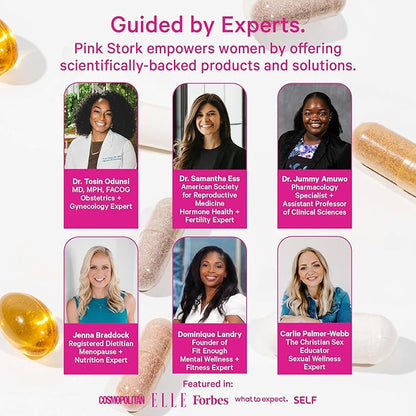 Pink Stork Prenatal Fiber Gummies for Women - 3g Prebiotic Inulin from Chicory Root - Natural Pregnancy & Postpartum Stool Softeners for Constipation & Digestive Health - 60 Vegan Fiber Chews