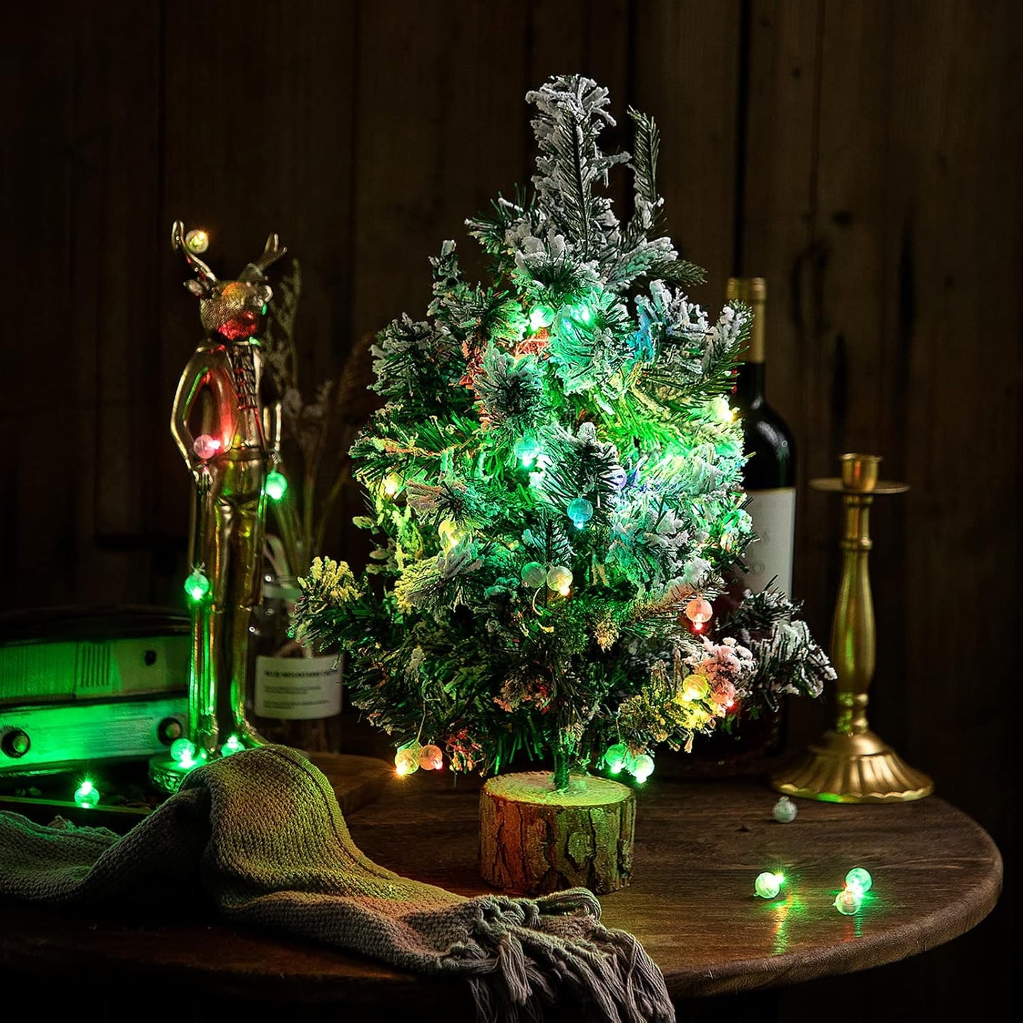 Aogist 50Pcs Balloon Lights with Hook,Long Standby Time,Waterproof Mini Light for Birthday Party Wedding Christmas Halloween Easter Decorative (Steady, Purple)