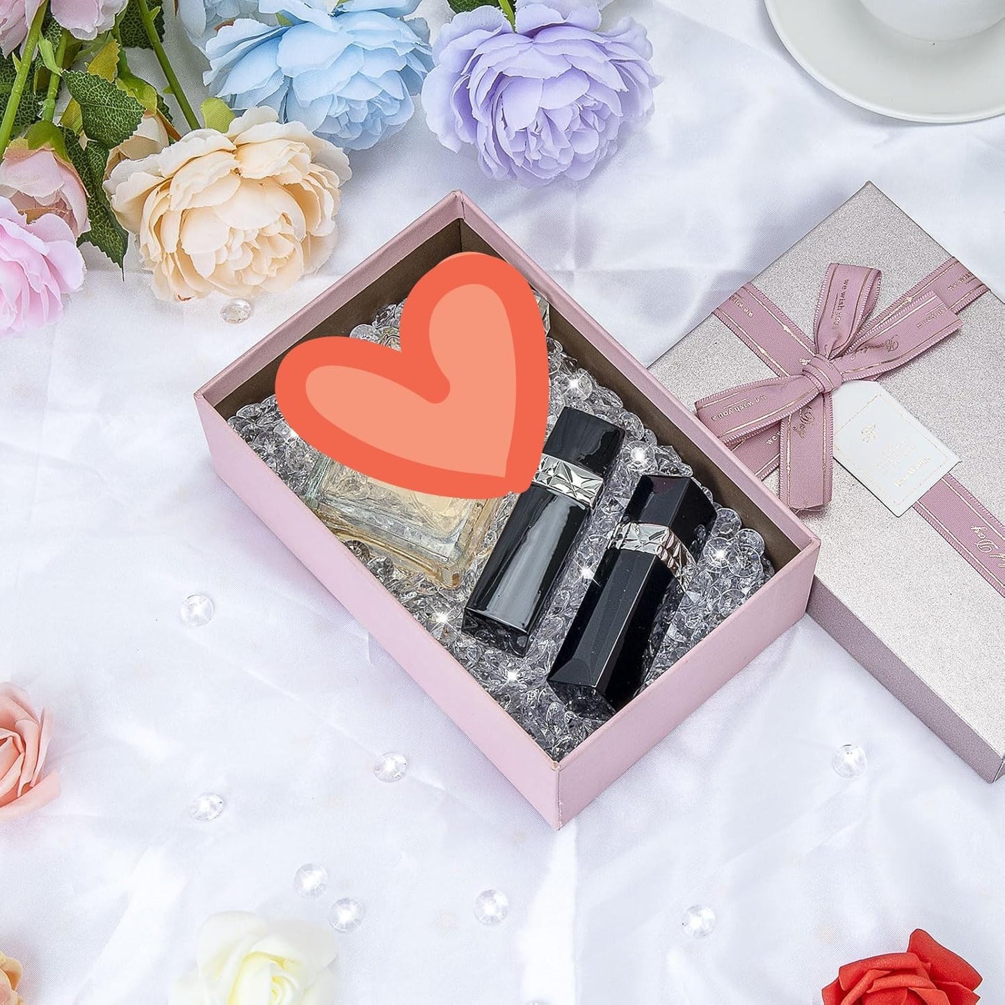 5000 pcs/Pack Wedding Table Scatter Confetti Crystals Acrylic Diamonds 6 mm Rhinestones for Wedding, Bridal Shower, Vase Beads Decorations (6mm, AB Clear)