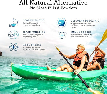 Cleanse & Renew - Liquid Superfood - Gut Health, Bloating, & Immune Support - Overall Wellness - Vegan & Gluten-Free - 30-Day Supply - Made in USA - 30-Day Supply