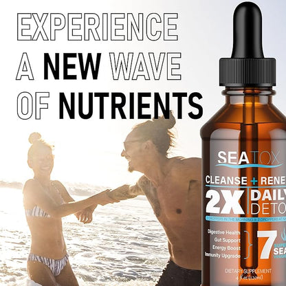 Cleanse & Renew - Liquid Superfood - Gut Health, Bloating, & Immune Support - Overall Wellness - Vegan & Gluten-Free - 30-Day Supply - Made in USA - 30-Day Supply